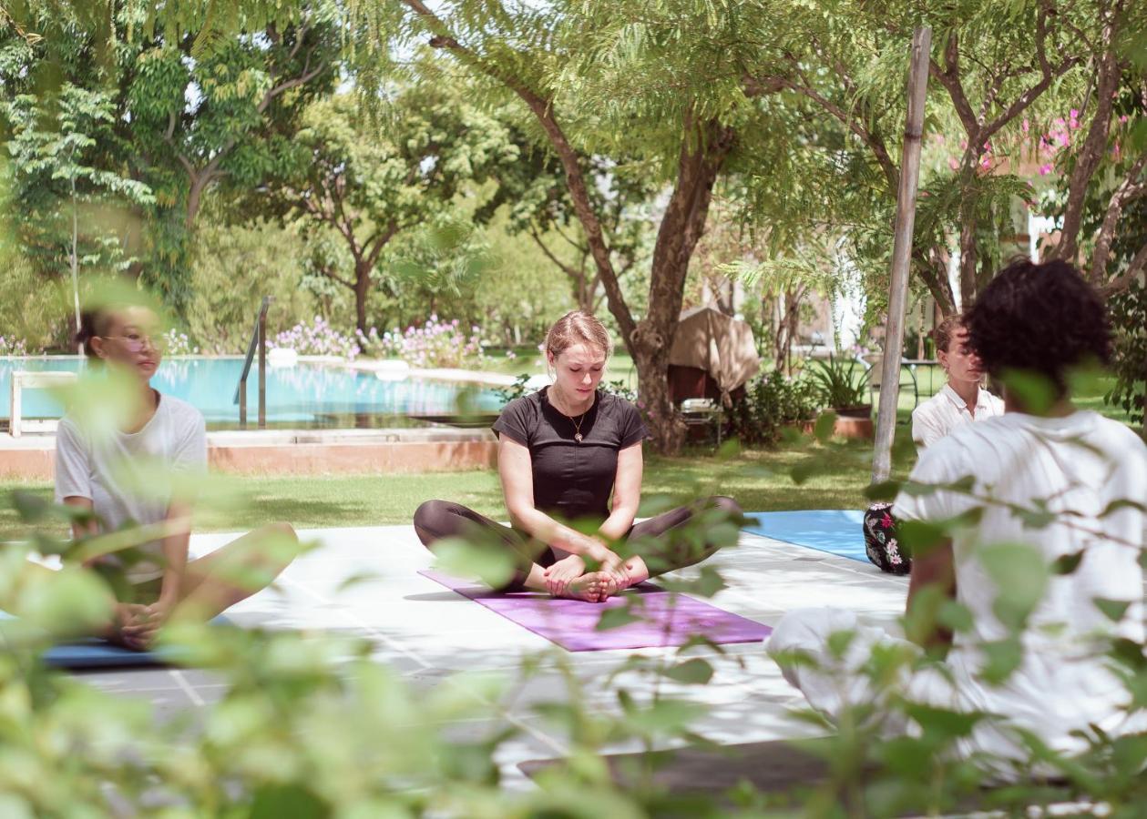 Pushkarorganic - Lux Farm Resort With Pool Bagian luar foto