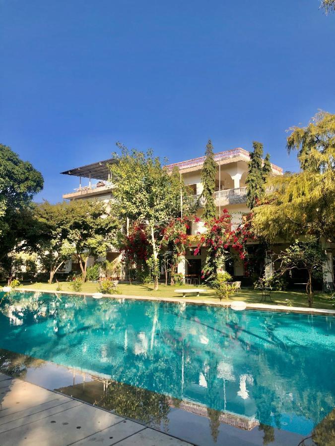 Pushkarorganic - Lux Farm Resort With Pool Bagian luar foto