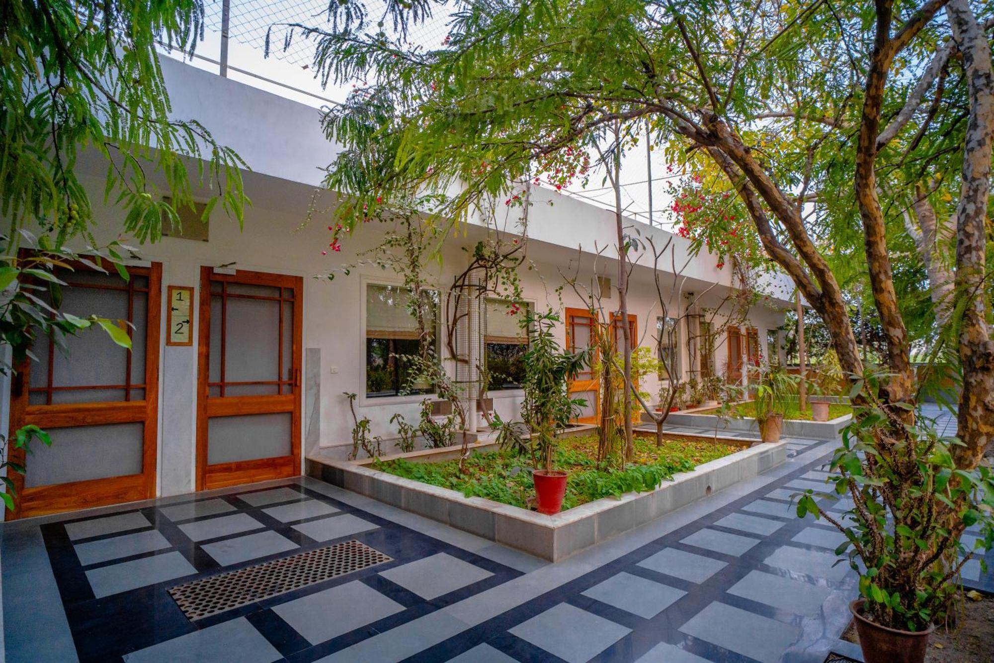 Pushkarorganic - Lux Farm Resort With Pool Bagian luar foto