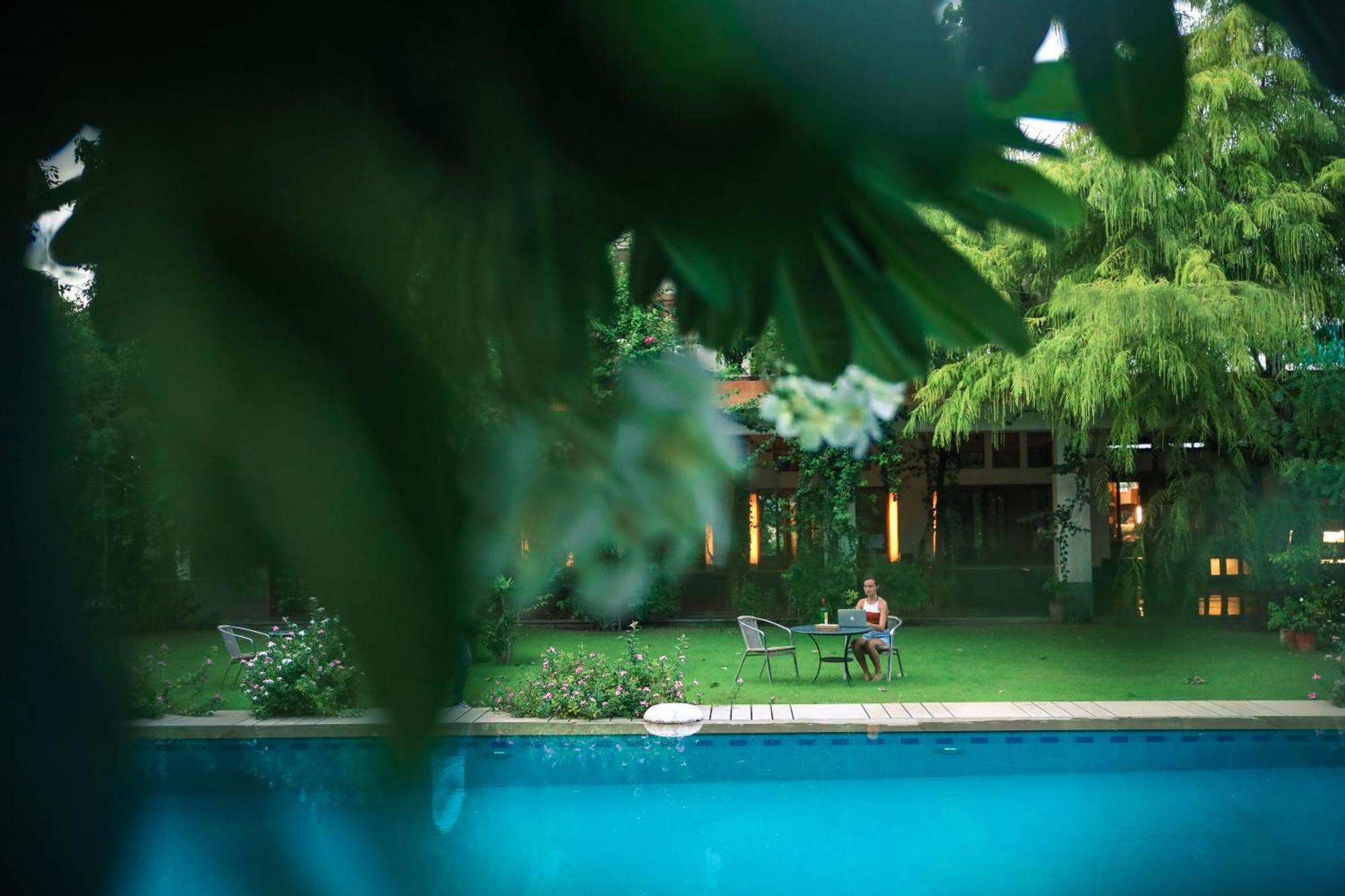 Pushkarorganic - Lux Farm Resort With Pool Bagian luar foto
